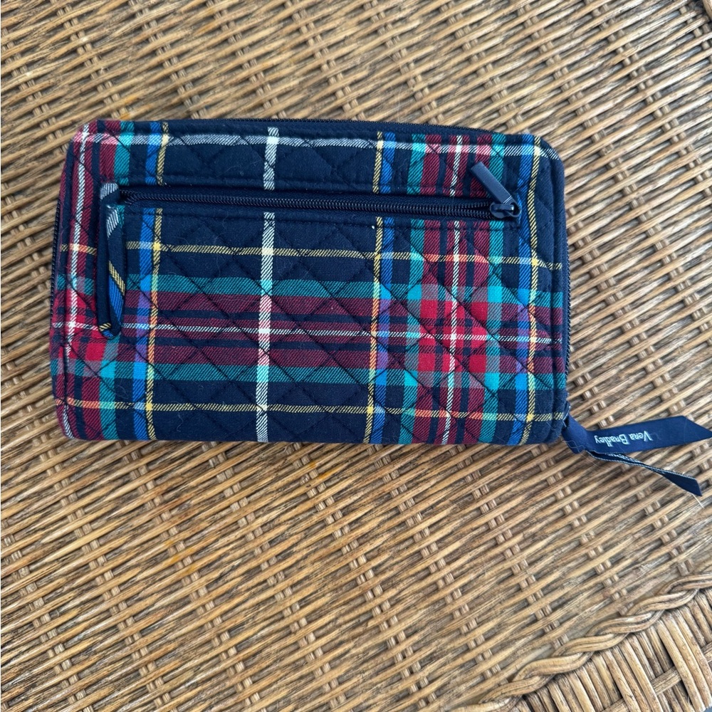 Vera Bradley Plaid Wallet Scottie Dog - Picture 3 of 6